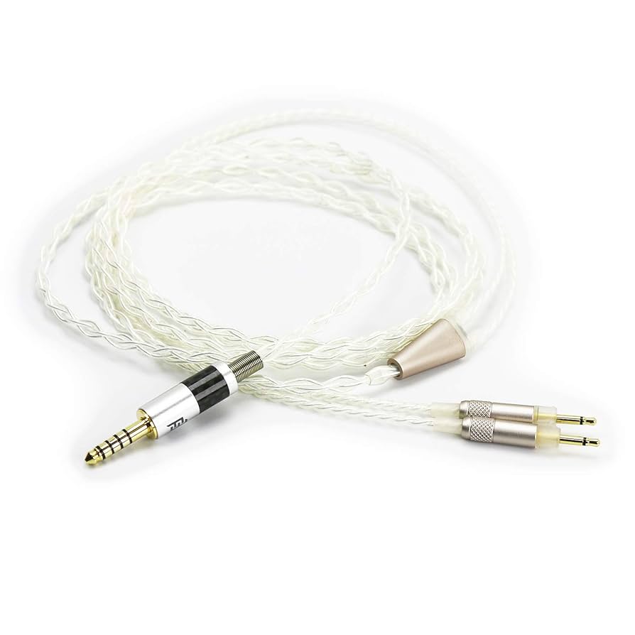 Amazon.co.jp: NewFantasia HiFiケーブル 4.4mmバランスオス付き